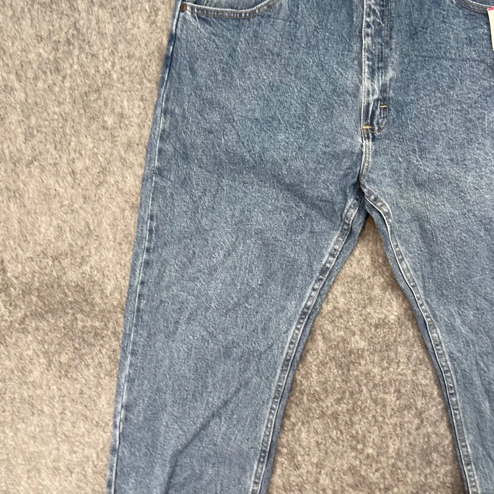 Wrangler Jeans Mens 35x32 Five Star Premium Regular Fit Flex Medium Wash Blue